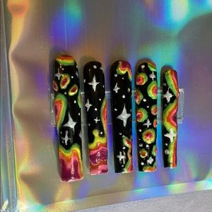 Square Thermo Press ons